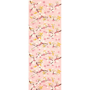 Tenugui Towel Hamamonyo Sakura with Leaves