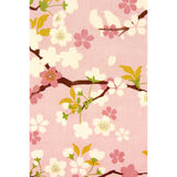 Tenugui Towel Hamamonyo Sakura with Leaves