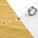 Washi Masking Tape Clear Manekineko