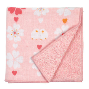 Towel Handkerchief Sakura & Sparrow