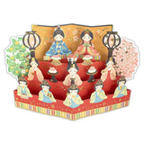 Greeting Card Hinamatsuri Kurenai