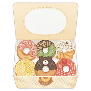 Greeting Card Donut Box