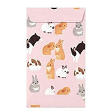 Money Envelopes 3pcs Animal Pochibukuro Rabbit Pink