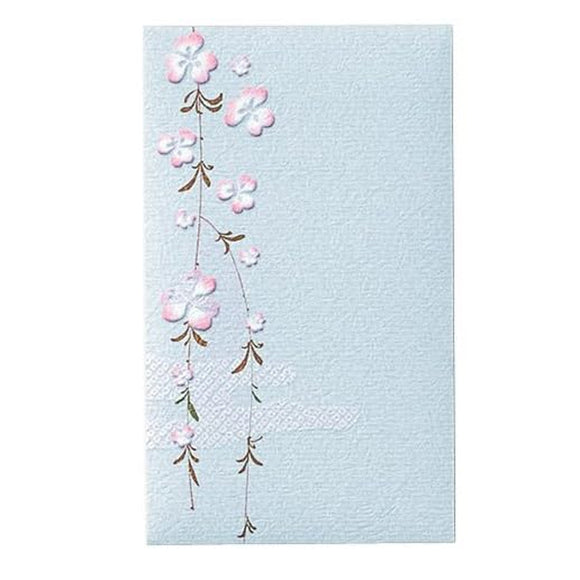 Money Envelopes 3pcs  Pochibukuro Flower Blue