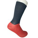 Tabi Socks Awase Benikaba Red and Black
