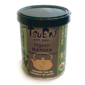 Tsuen Organic Premium Matcha from Kyoto Japan 30g