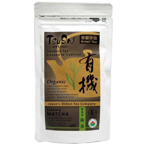 Tsuen Organic Culinary Matcha from Kyoto Japan 100g