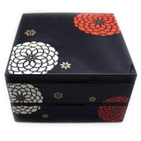 Jubako Momoka Black 2-Tier