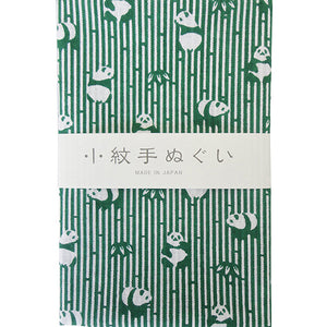 Tenugui Towel Komon Bamboo Panda