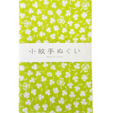 Tenugui Towel Komon Clover