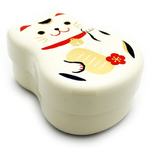 Lunch Box Manekineko White