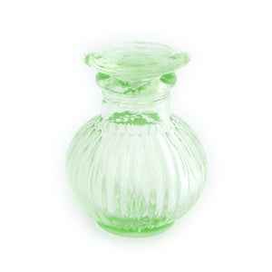 Glass Soy Pot Green Small