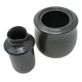 Sake Pot Shukanki Kurokesyo Nonbei Small 2pcs Set