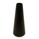 Flower Vase Triangle Black