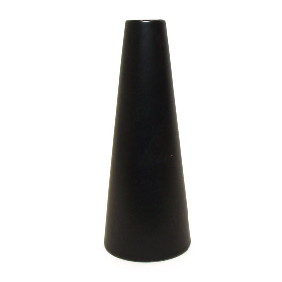 Flower Vase Triangle Black