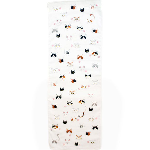 Tenugui Gauze Towel Fukuneko