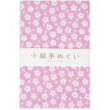 Tenugui Towel Komon Sakura Pink