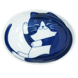 Oval Bowl Cat Hachiware