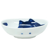 Oval Bowl Cat Hachiware
