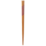 Chopsticks Seigaiha Red