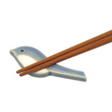 Chopstick Rest Bird Blue
