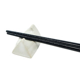 Chopstick Rest Triangle White Mat