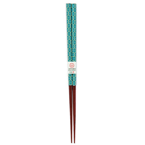 Chopsticks Japanese Modern Snowflake Blue 23cm