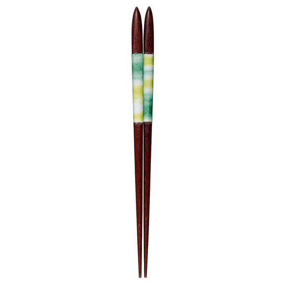 Chopsticks Namidagumo Green 21cm