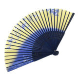 Silk Folding Fan Kikyo