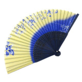 Silk Folding Fan Kikyo