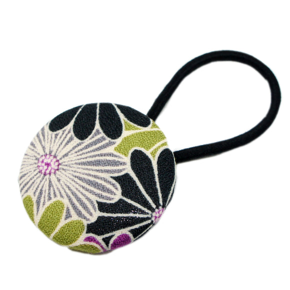 Hair Tie Chirimen Chrysanthemum