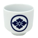 Sake Cup Family Crest Marunihanabishi