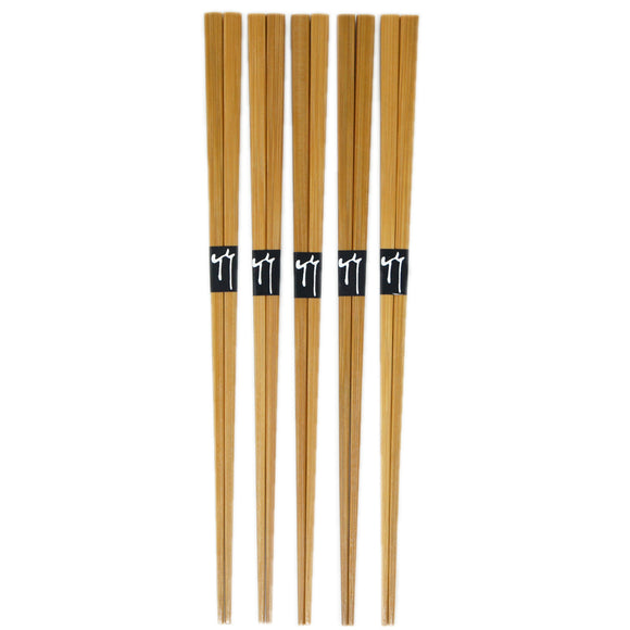 Chopsticks Set 5 Pairs Bamboo Japan