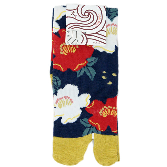 Tabi Socks Wild Rose Navy