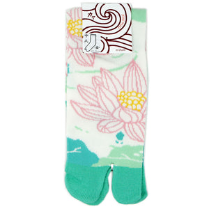 Tabi Socks Lotus Pond