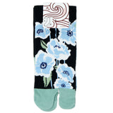 Tabi Socks Amejima Tsubaki Black