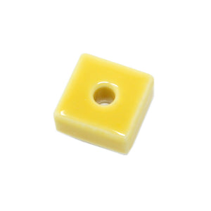Incense Holder Block Yellow