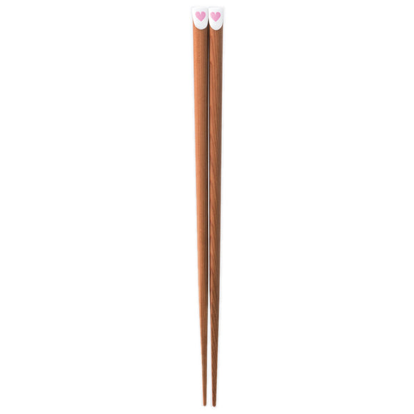 Chopsticks Petite Heart Pink