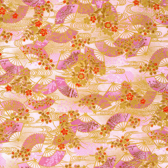 Yuzen Ogi Akikusa Pink