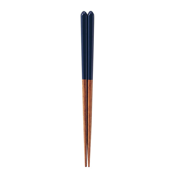 Chopsticks Half Navy Blue 18cm