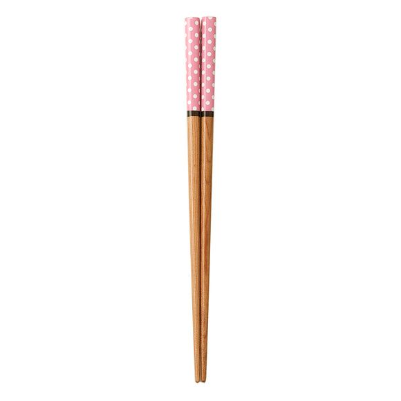Chopsticks Dot Jam Pink 18cm