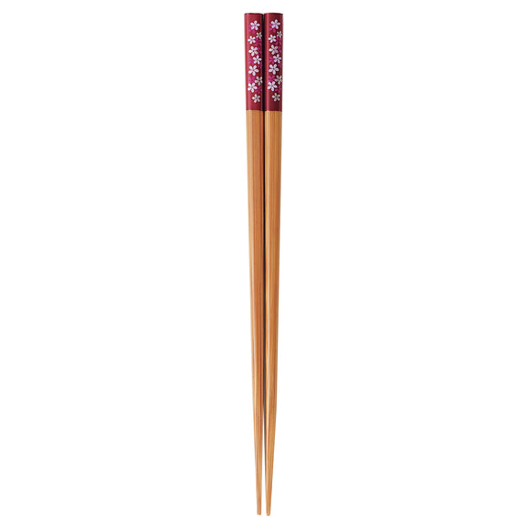 Chopsticks Susutake Sakurazukushi 21cm