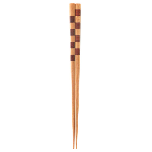 Chopsticks Kumiki Ichimatsu 23cm