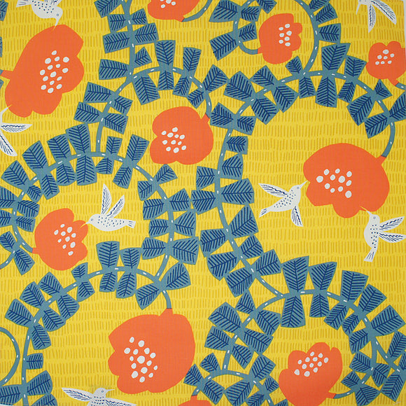 Cloth Katakata Hummingbird Yellow