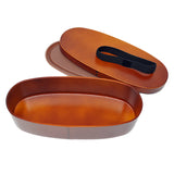 Lunch Box Slim Magewappa Light Brown 1 Tier