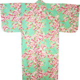 Yukata Robe for Women Sakura Green